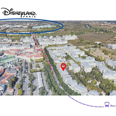 Apartament Garonne8 - Spacious 8ppl Disneyland *
